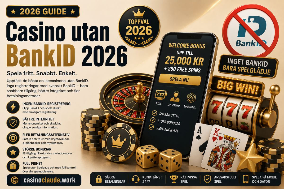 Casino utan BankID 2026