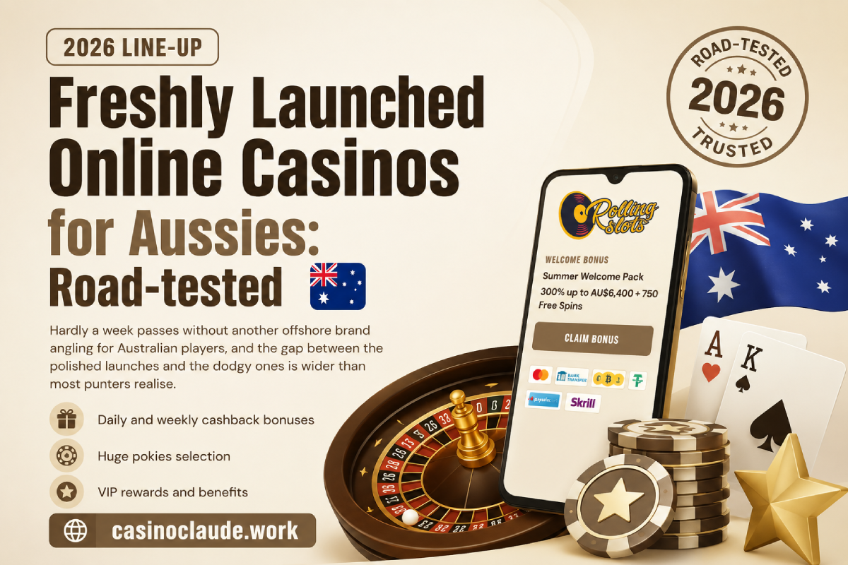 Freshly Launched Online Casinos for Aussies