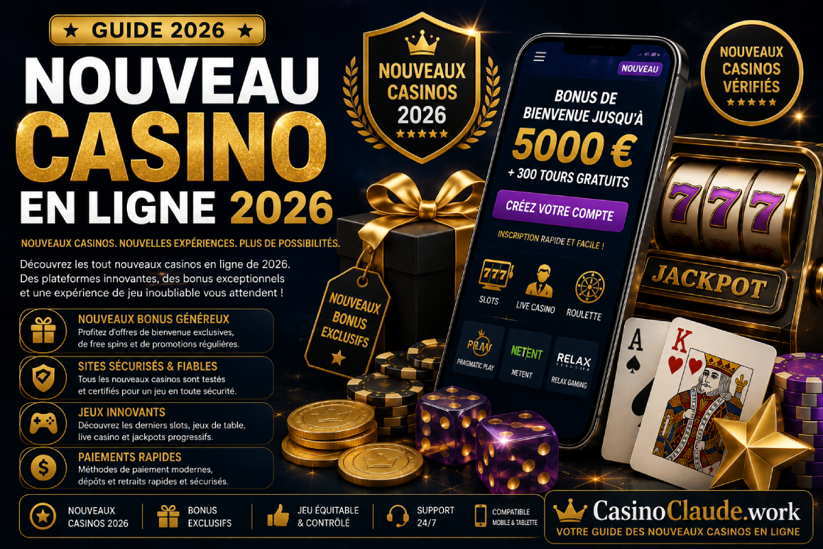 Nouveau Casino en Ligne 2026