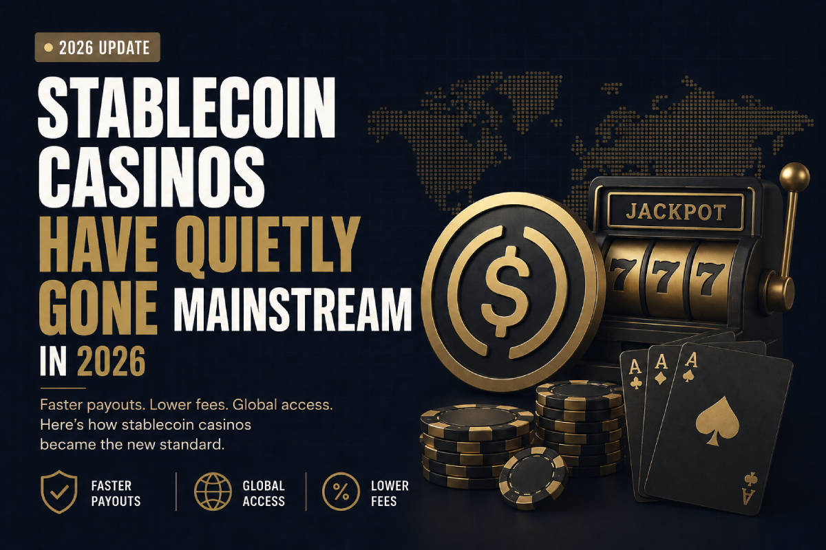 Stablecoin Casinos Have Quietly Gone Mainstream in 2026